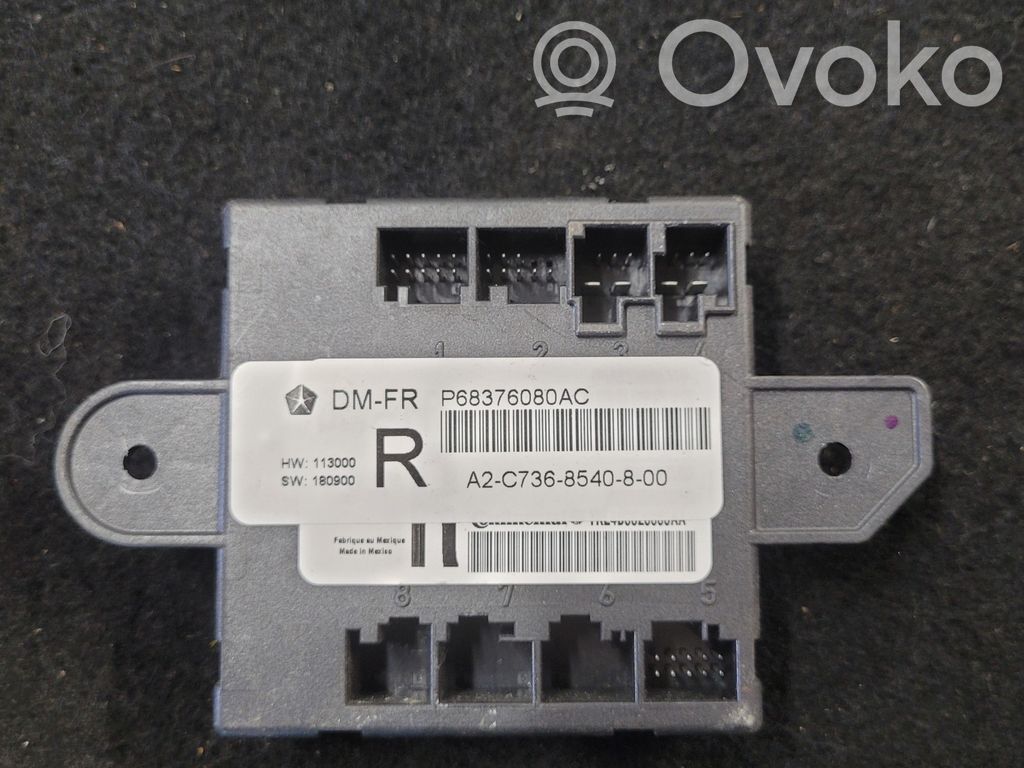 Unité de commande module de porte   68376080AC,68376080