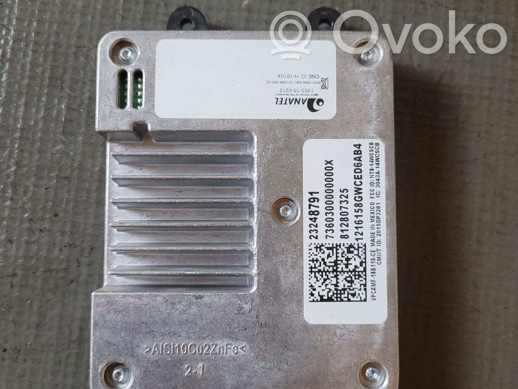 Chevrolet Camaro Wireless charging module 