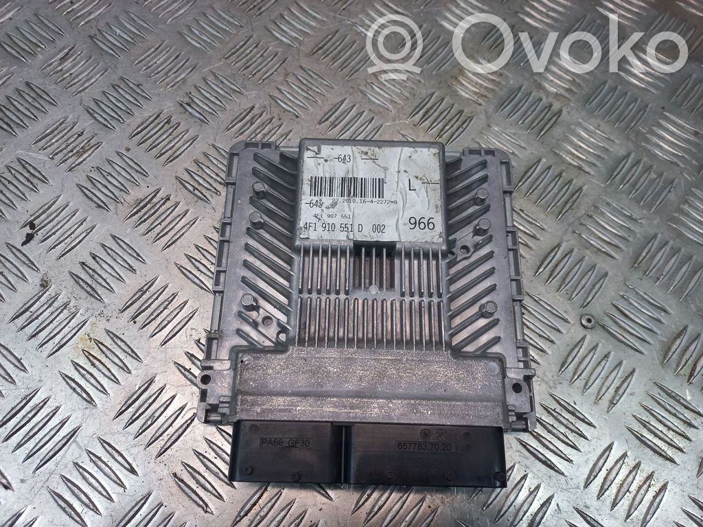 Audi A6 S6 C6 4F Engine control unit/module 