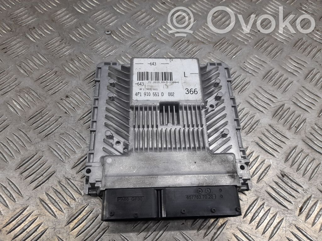 Audi A6 S6 C6 4F Engine control unit/module 