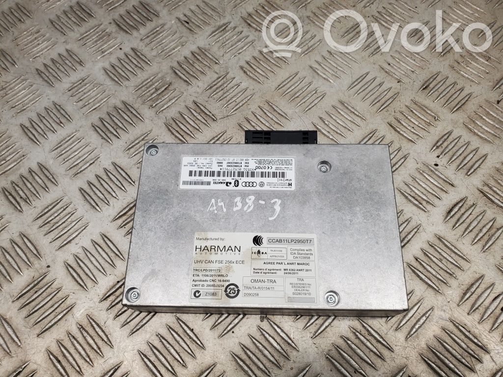 Unidad de control/módulo de bluetooth   8T0862336E,8T0862336F
