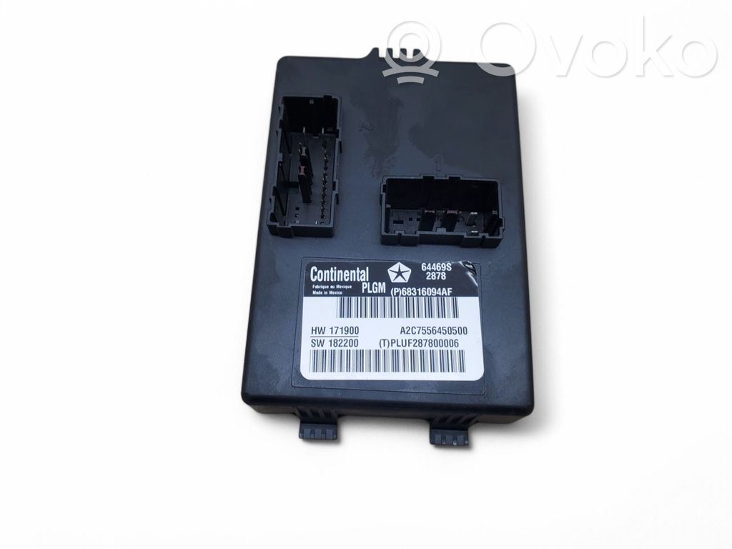 Chrysler Pacifica Sterownik / Moduł elektrycznej klapy tylnej / bagażnika 