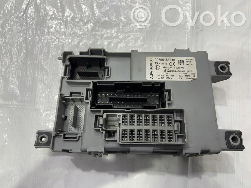 Alfa Romeo Mito Fuse module 