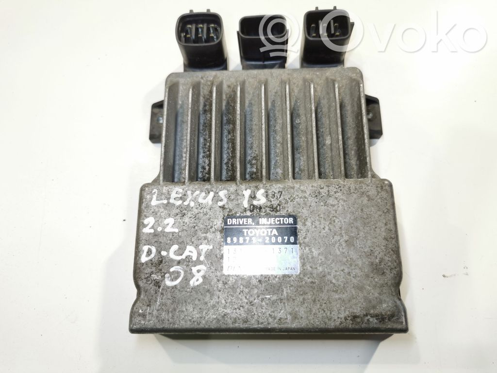 Lexus IS 220D-250-350 Fuel injection control unit/module 