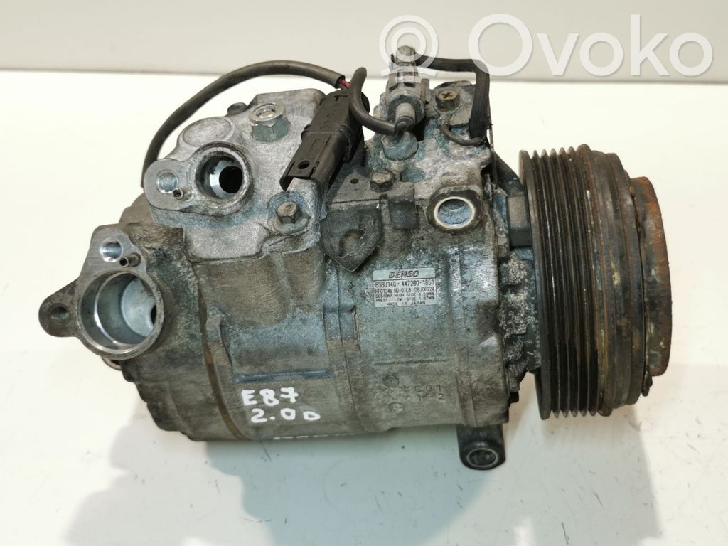 Air conditioning (A/C) compressor (pump)   6SBU14C,4472601851