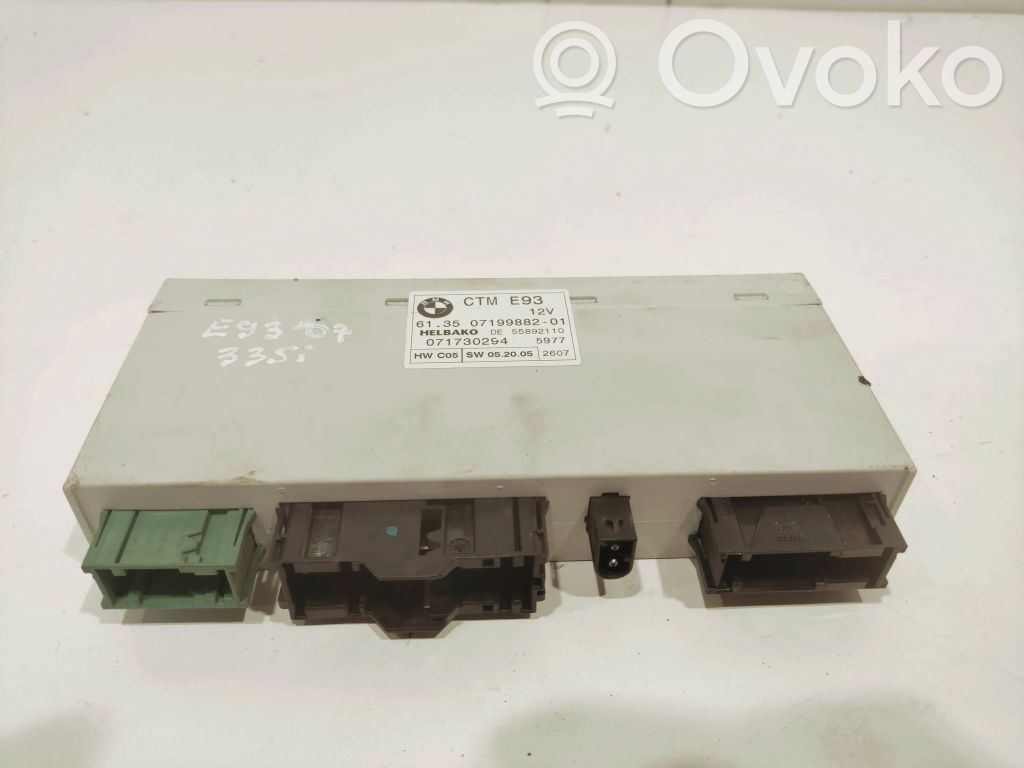 BMW 3 E92 E93 Sunroof control unit/module 