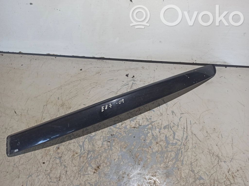 BMW 1 E81 E87 Front bumper splitter molding 