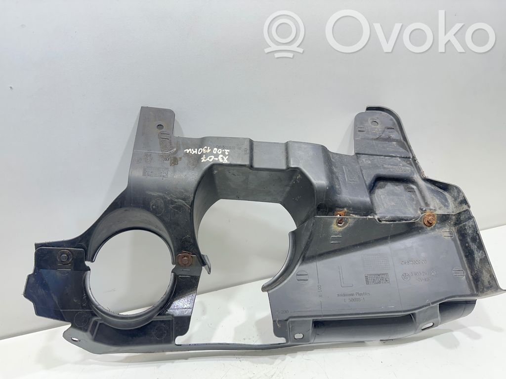 BMW X3 E83 Priekinės važiuoklės dugno apsauga 