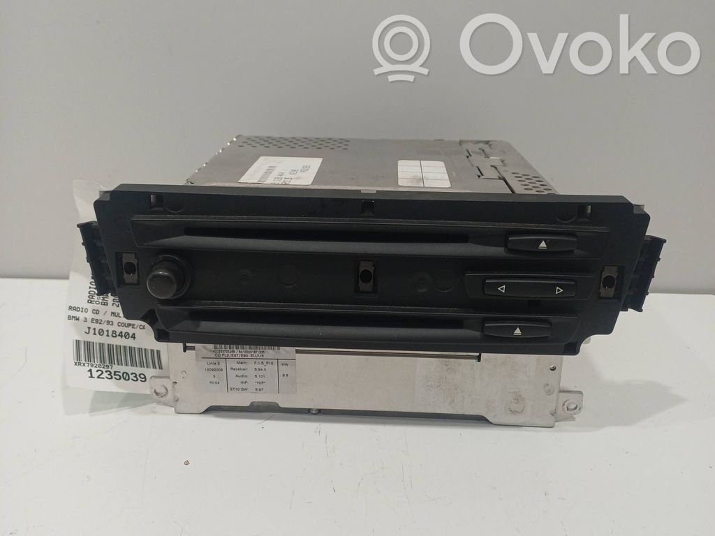 BMW 3 E92 E93 Panel / Radioodtwarzacz CD/DVD/GPS 