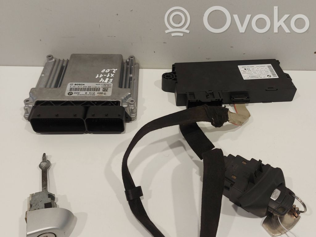 BMW X1 E84 Kit centralina motore ECU e serratura 
