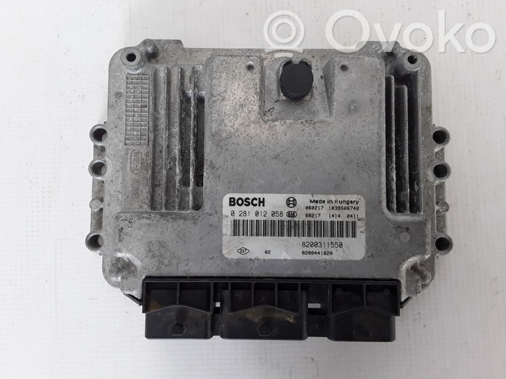 Engine control unit/module   8200441820