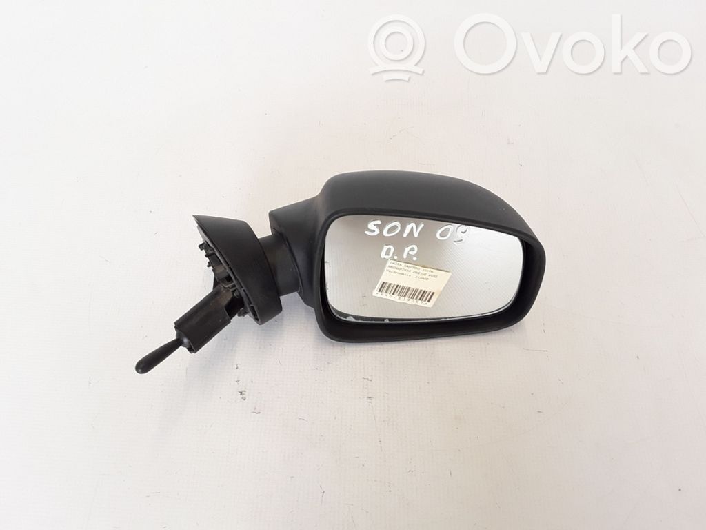 Dacia Sandero Espejo lateral eléctrico de la puerta delantera 