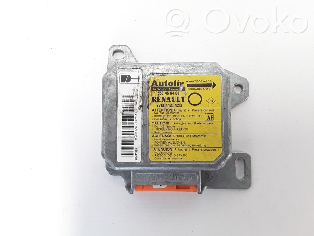 Renault Twingo I Airbag control unit/module 
