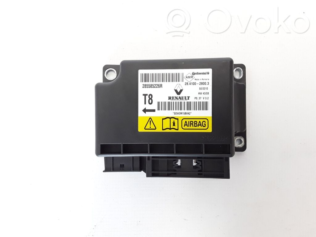 Renault Megane III Airbag control unit/module 