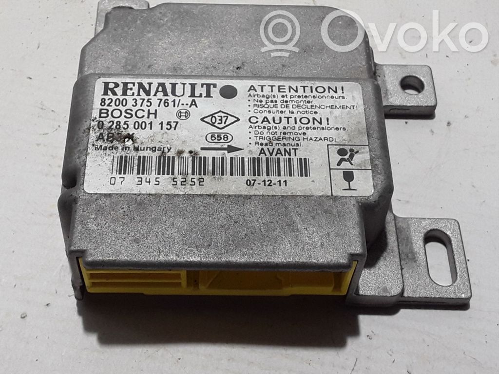 Renault Thalia I Airbag control unit/module 