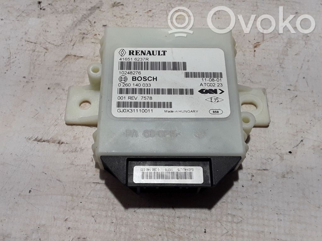 Dacia Duster Other control units/modules 