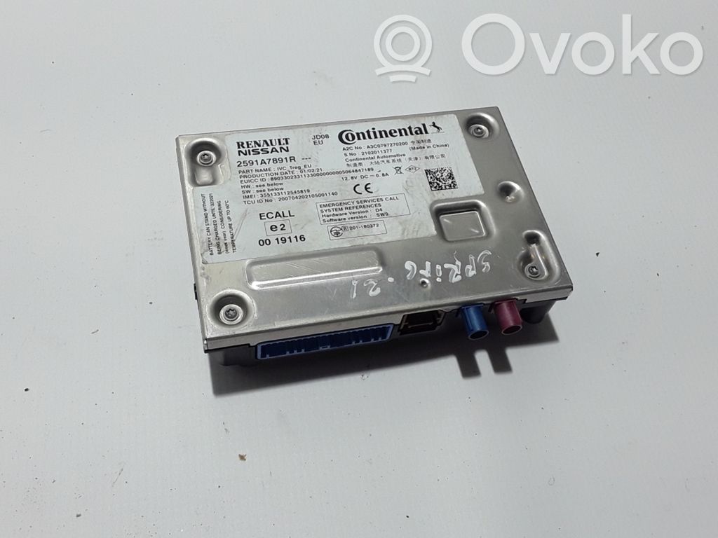 Dacia Spring Unité / module navigation GPS 