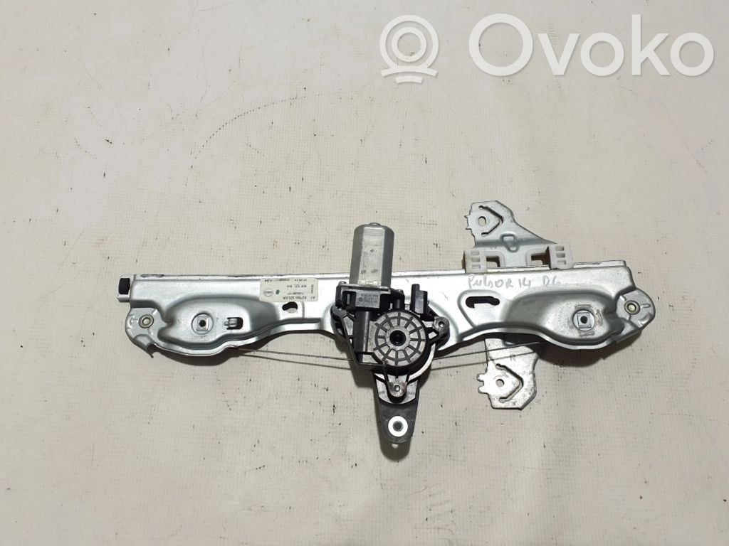 Nissan Pulsar Mechanizm podnoszenia szyby tylnej bez silnika 