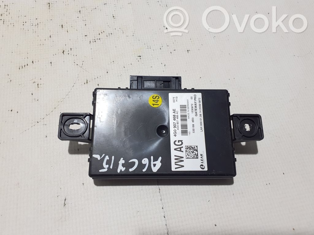 Audi A6 S6 C7 4G Módulo de control Gateway 