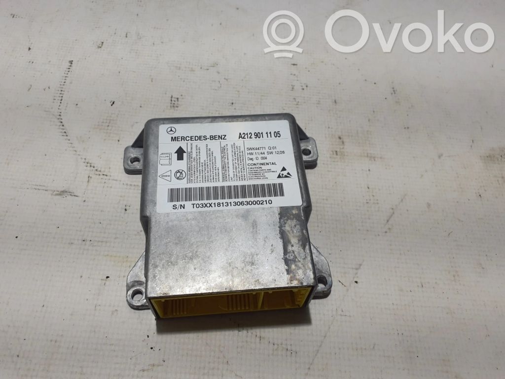 Mercedes-Benz E W212 Unitate/modul de comandă airbaguri 