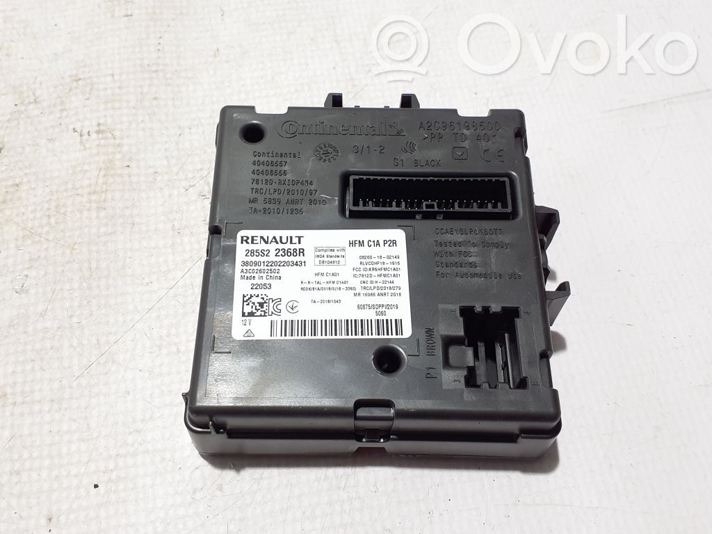 Renault Arkana Other control units/modules 