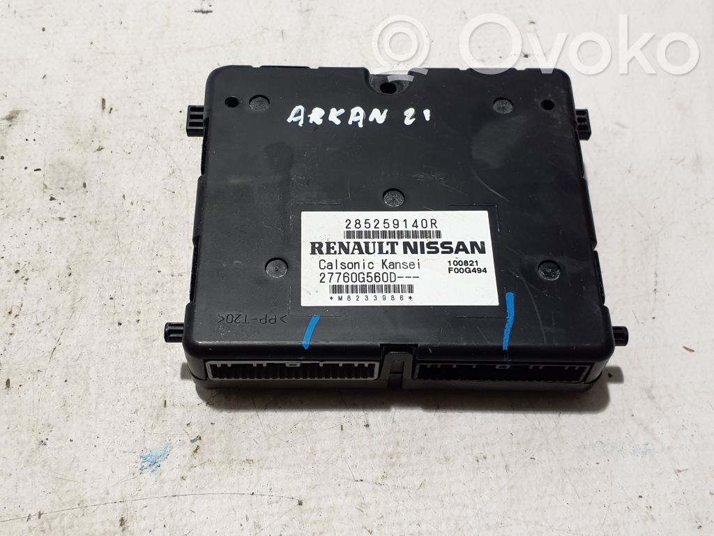 Renault Arkana Other control units/modules 