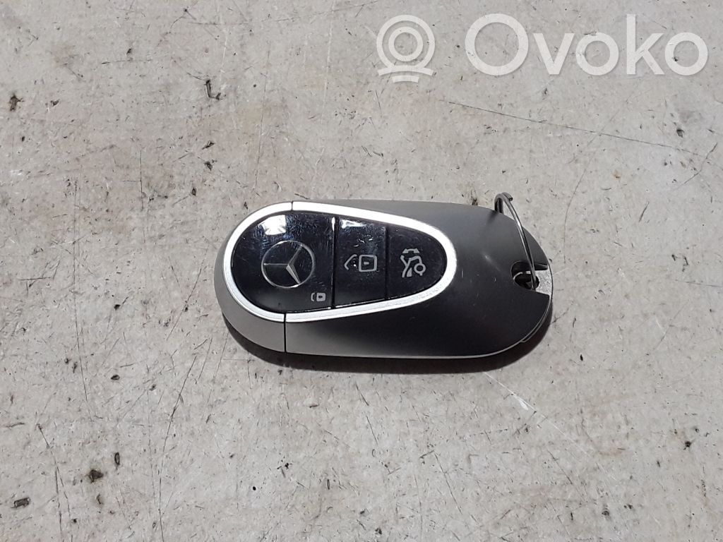 Mercedes-Benz EQS V297 Klucz / Karta zapłonu 