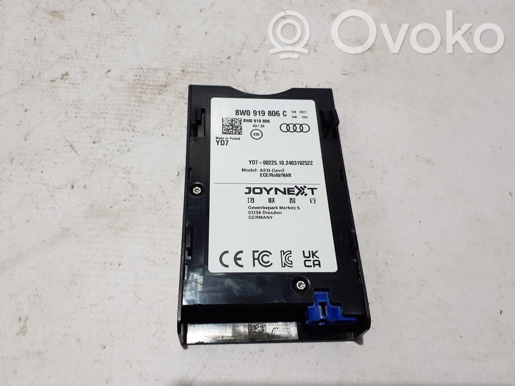 Audi A3 8Y Unidad de control/módulo de bluetooth 