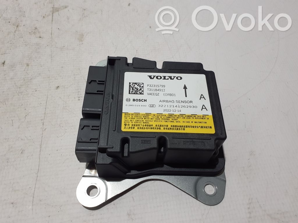 Volvo C40 Airbag control unit/module 
