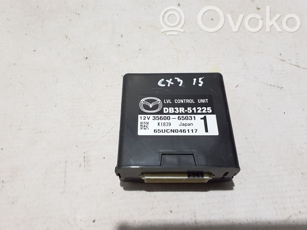 Mazda CX-3 Other control units/modules 