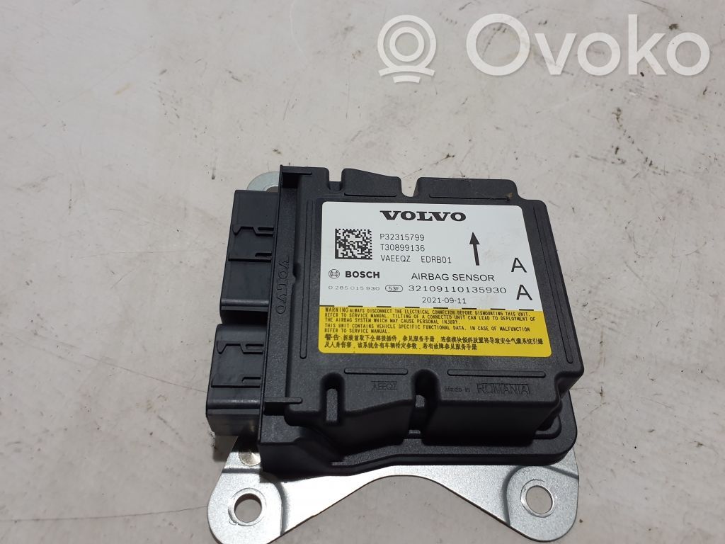 Volvo XC40 Airbag control unit/module 