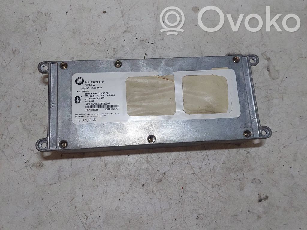 BMW 5 E60 E61 Bluetooth control unit module 