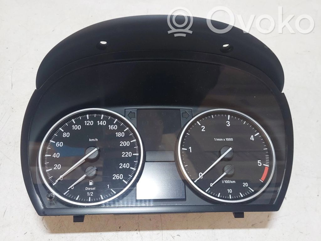 BMW 3 E90 E91 Speedometer (instrument cluster) 