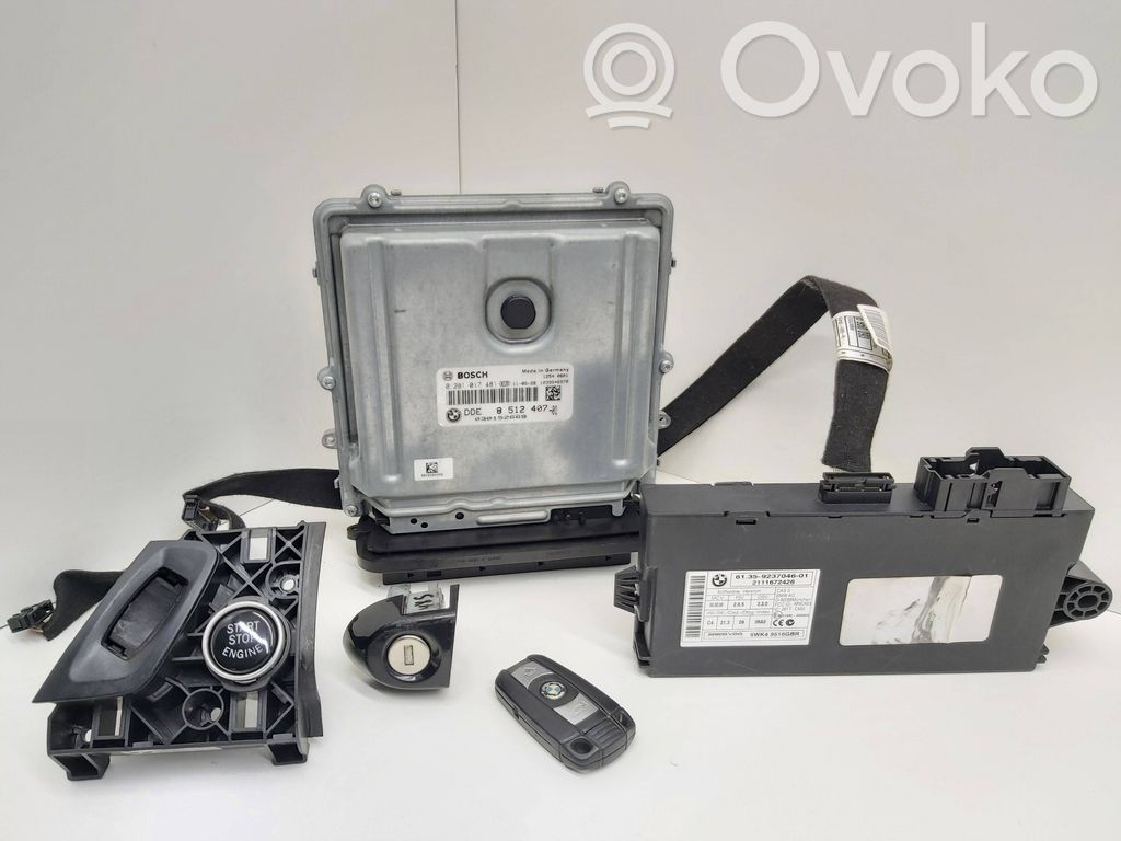 BMW X5 E70 Engine ECU kit and lock set 