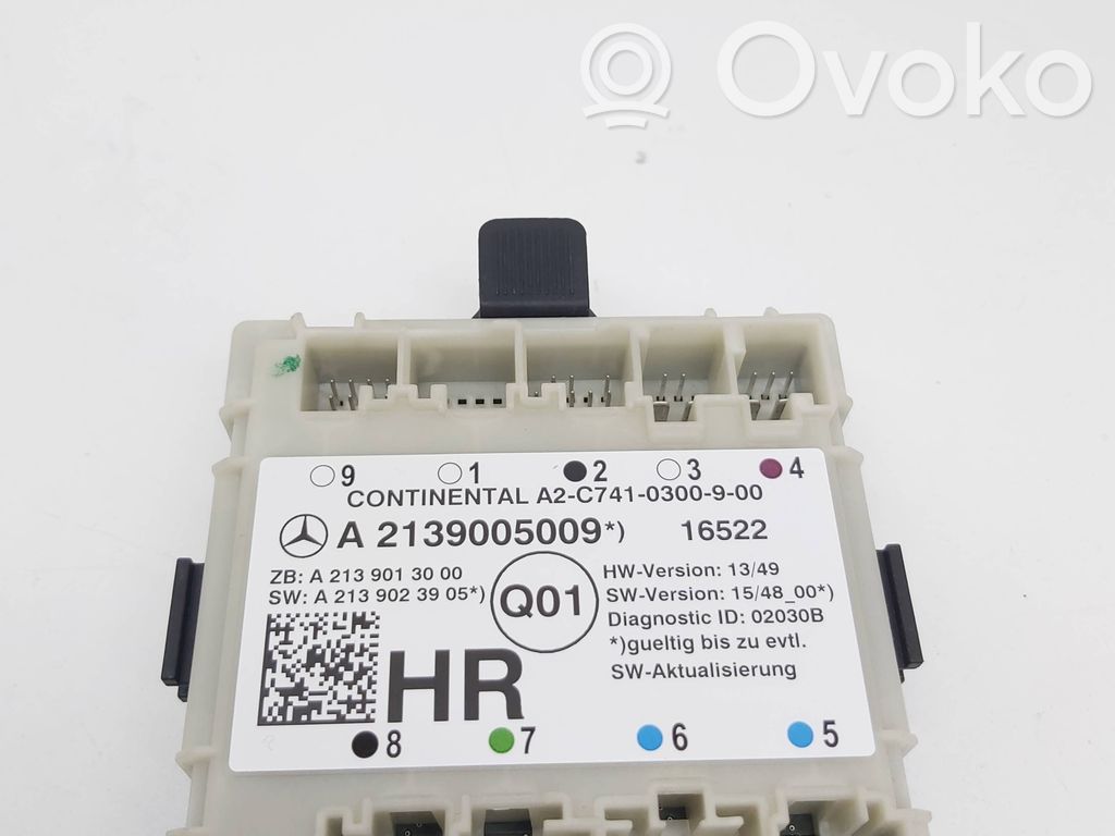 Mercedes-Benz E AMG W213 Door control unit/module 