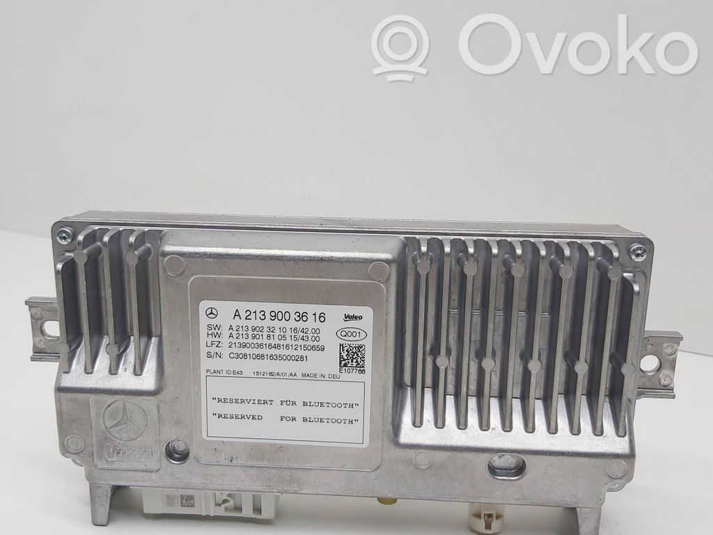 Mercedes-Benz E AMG W213 Camera control unit module 