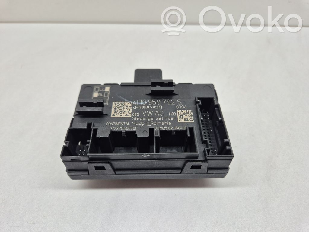 Porsche Cayenne (92A) Door control unit/module 