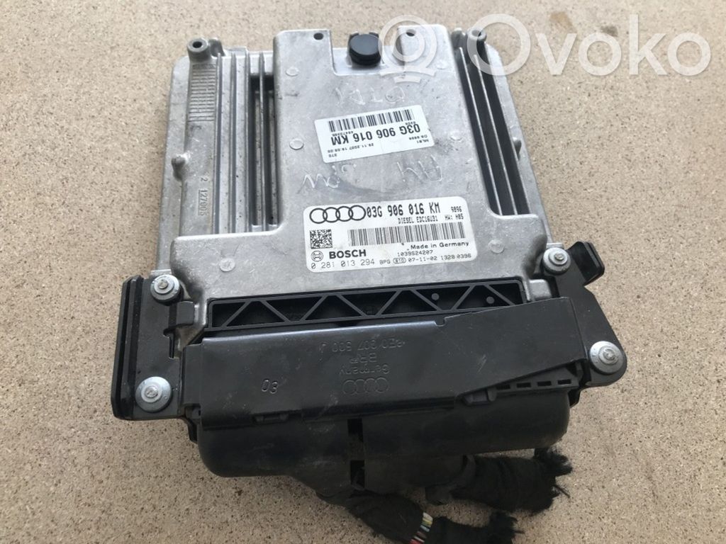 Engine control unit/module   03G906016,0281013294