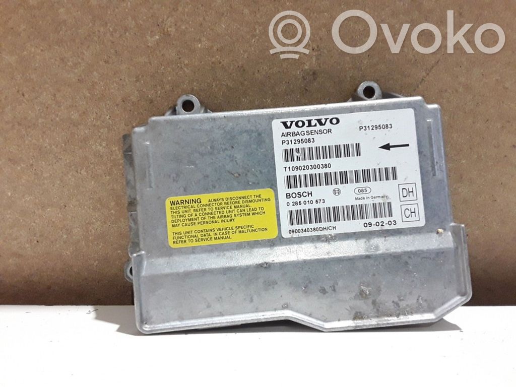 Airbag control unit/module   P31295083