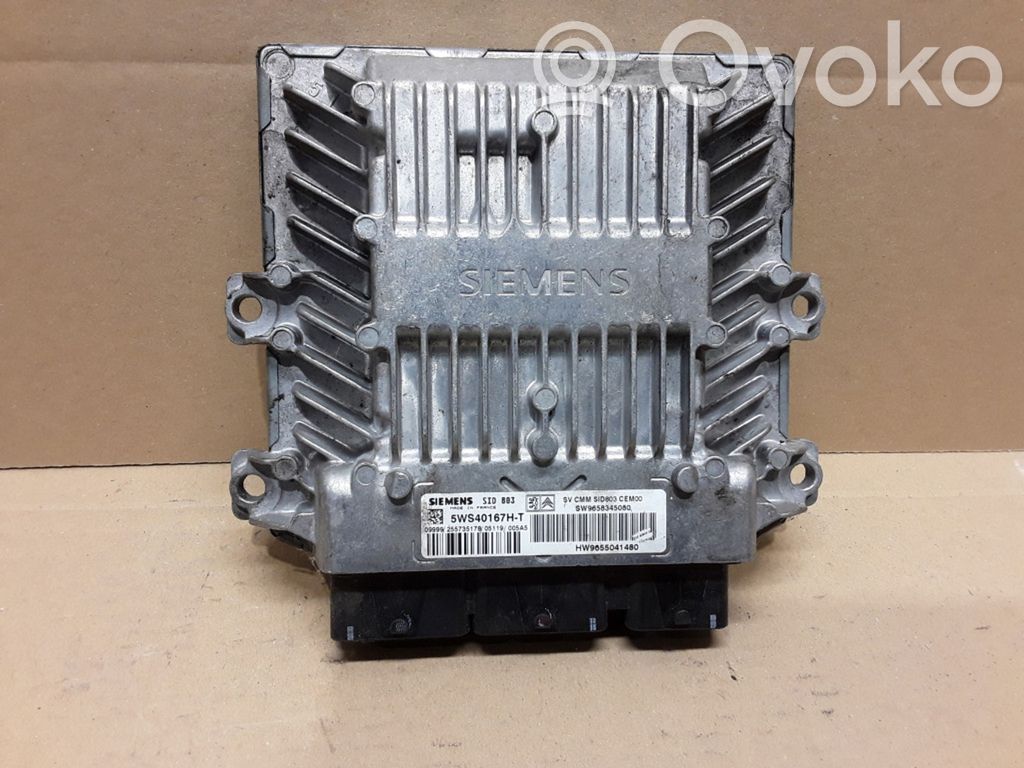 Peugeot 407 Engine control unit/module 