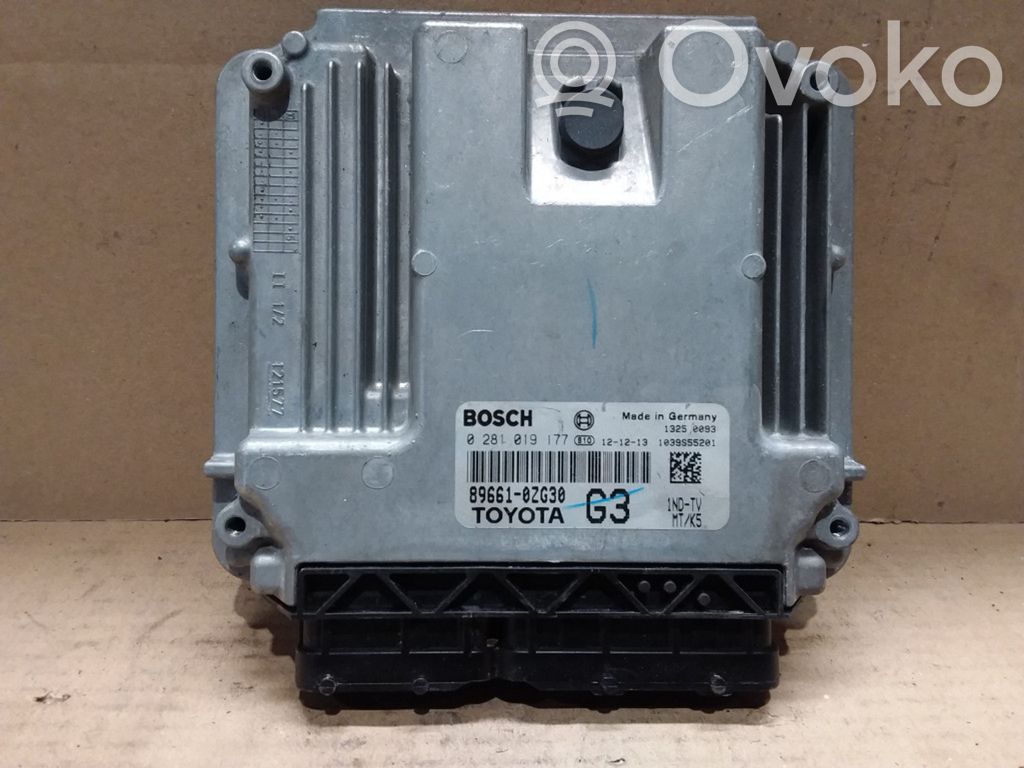 Toyota Auris 150 Engine control unit/module 