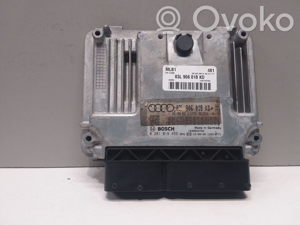 Audi A4 S4 B8 8K Engine control unit/module 
