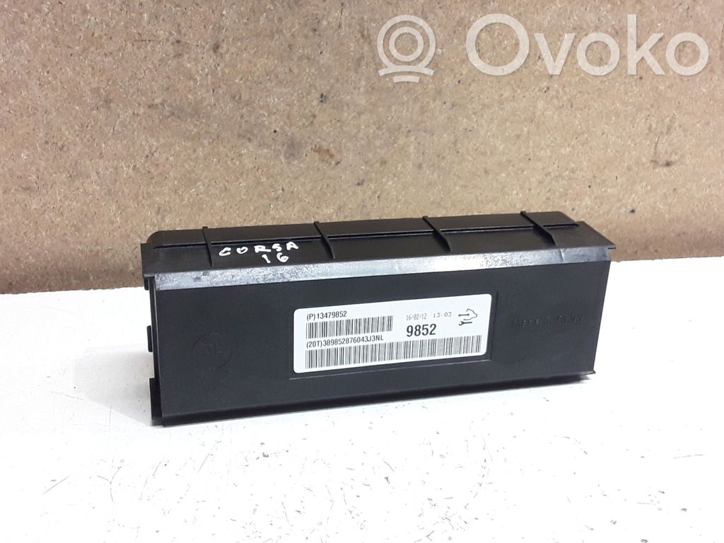 Opel Corsa E Gaisa kondicionēšanas / salona apsildes vadības bloks 