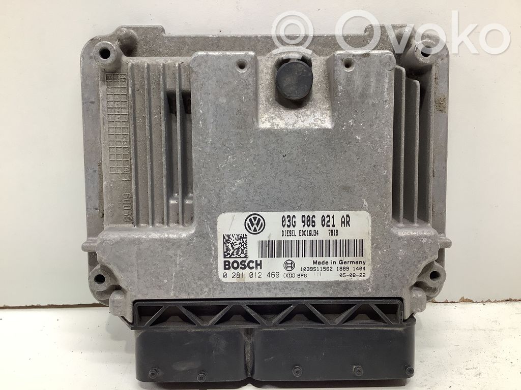 Volkswagen Caddy Engine control unit/module 