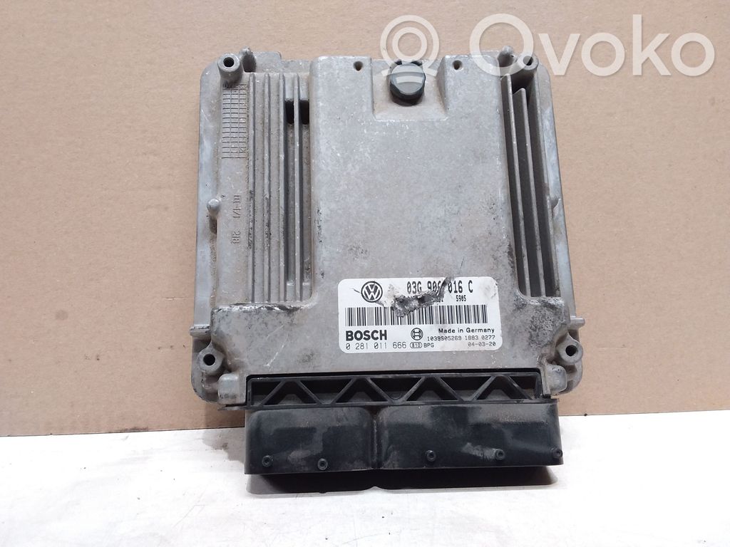 Volkswagen Caddy Engine control unit/module 