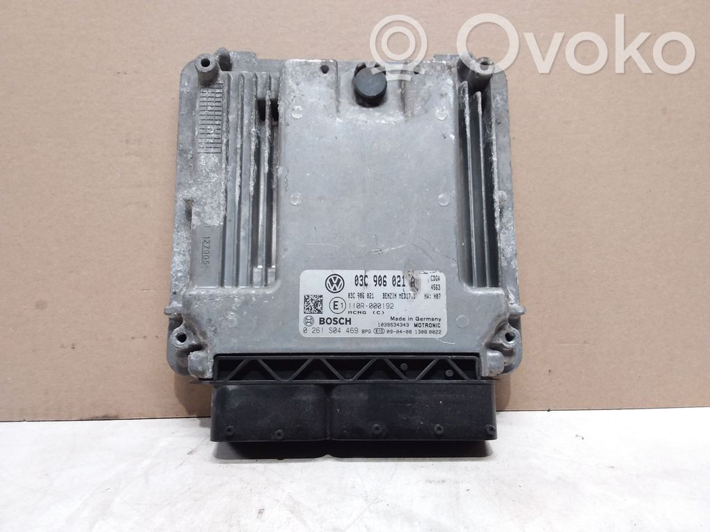 Engine control unit/module   03C906021A,0261S04469