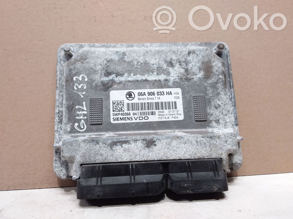 Skoda Octavia Mk2 (1Z) Engine control unit/module 