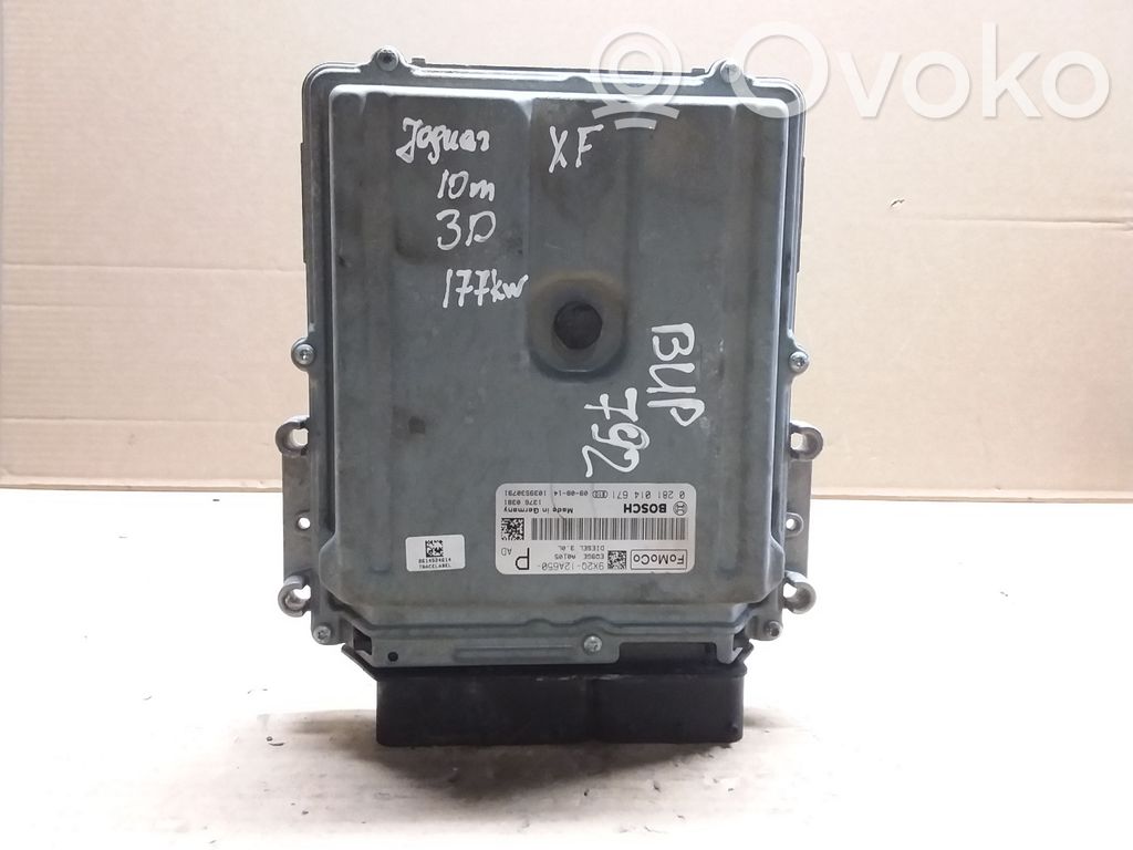 Engine control unit/module   9X2Q12A650,EQ9GEA0105,0281014671