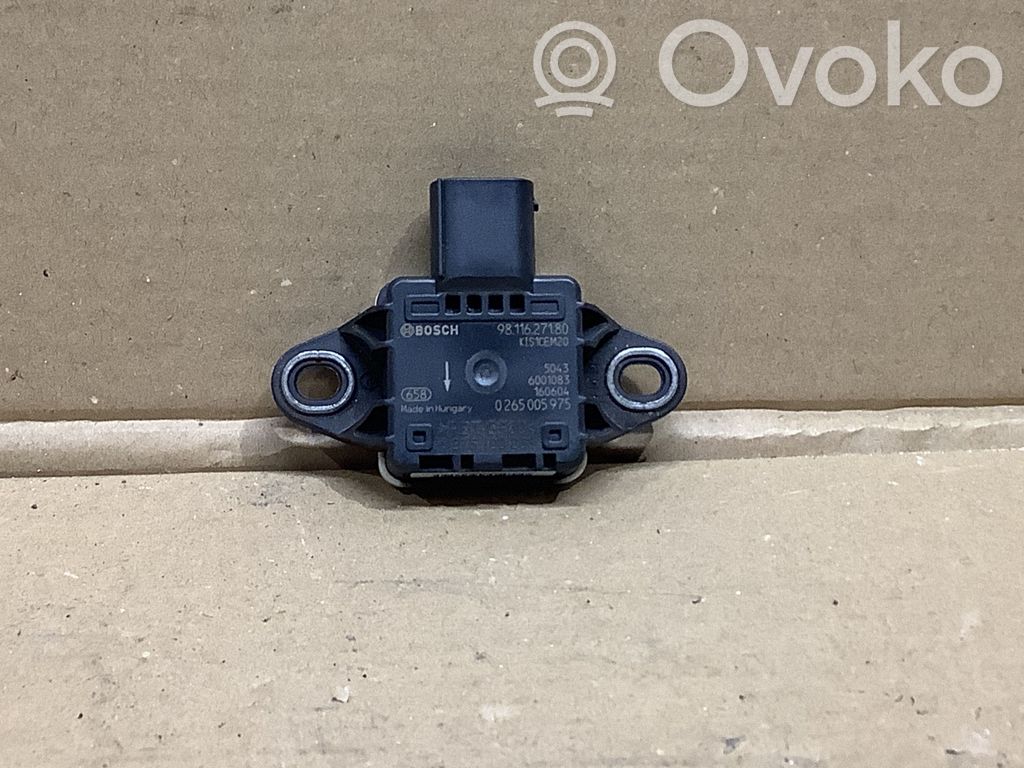 Peugeot 508 ESP acceleration yaw rate sensor 