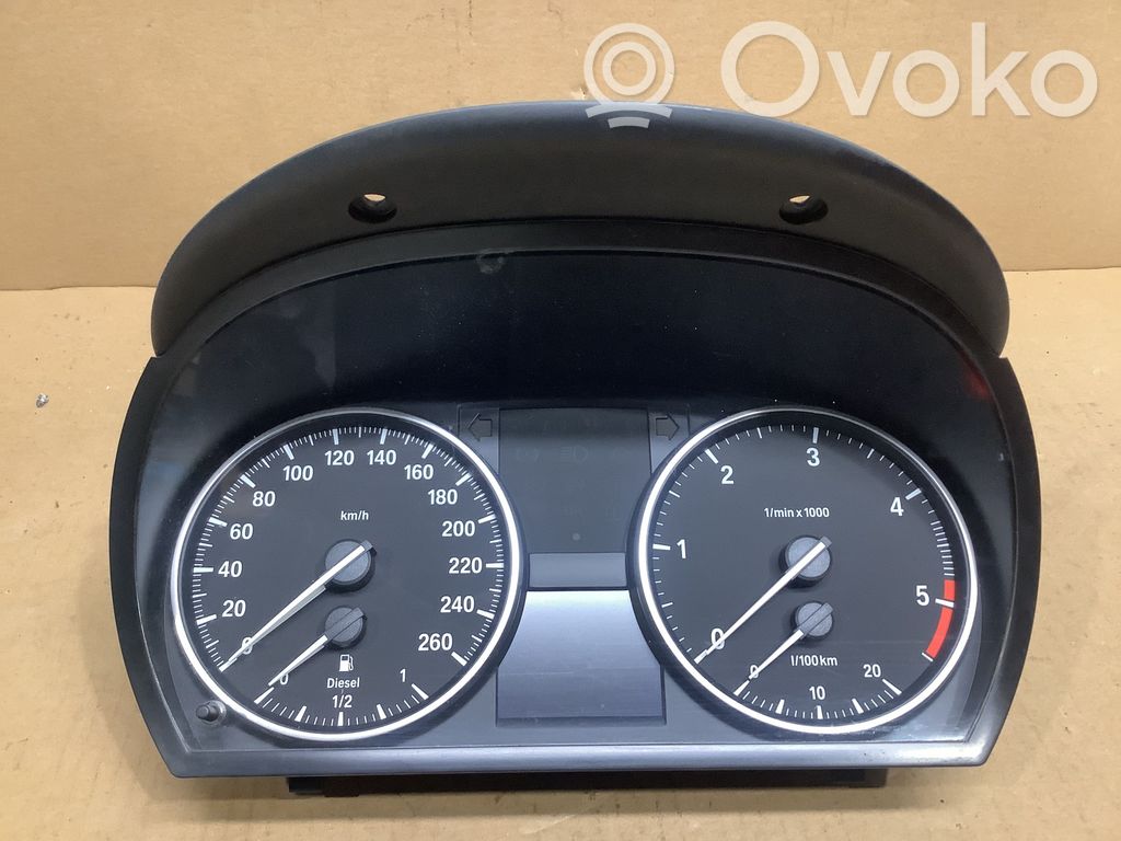 BMW 3 E90 E91 Speedometer (instrument cluster) 